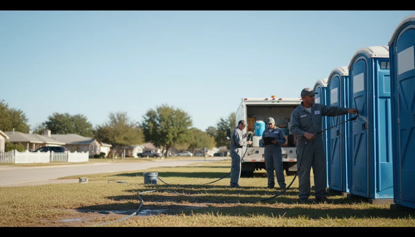 Long-Term Portable Toilet Rental in Troy, AL near me